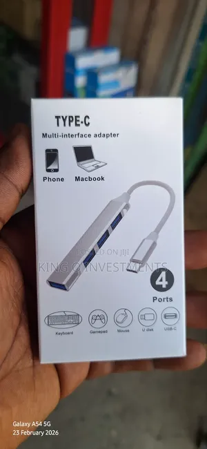 Type C Usb Hub 4port
