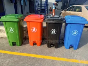 120l Foreign Waste Bin With Pedal