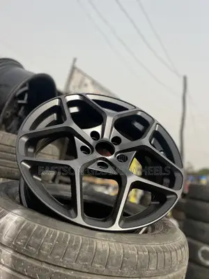 17” Inch Alloy Rim Matt Black For Lexus Toyota & Mercedes Cars