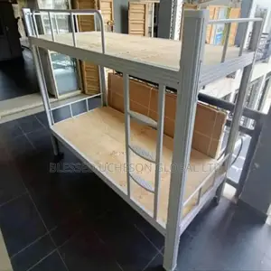 Industrial Style Metal Bunk Bed