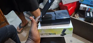 F16 “Betterbass” Wireless Speaker With Phone Stand Charging Dock