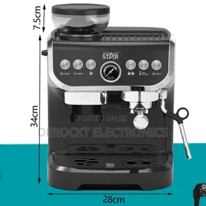 Winning Star Multifunctional Espresso Machine/ Built-in Coffee Grinder
