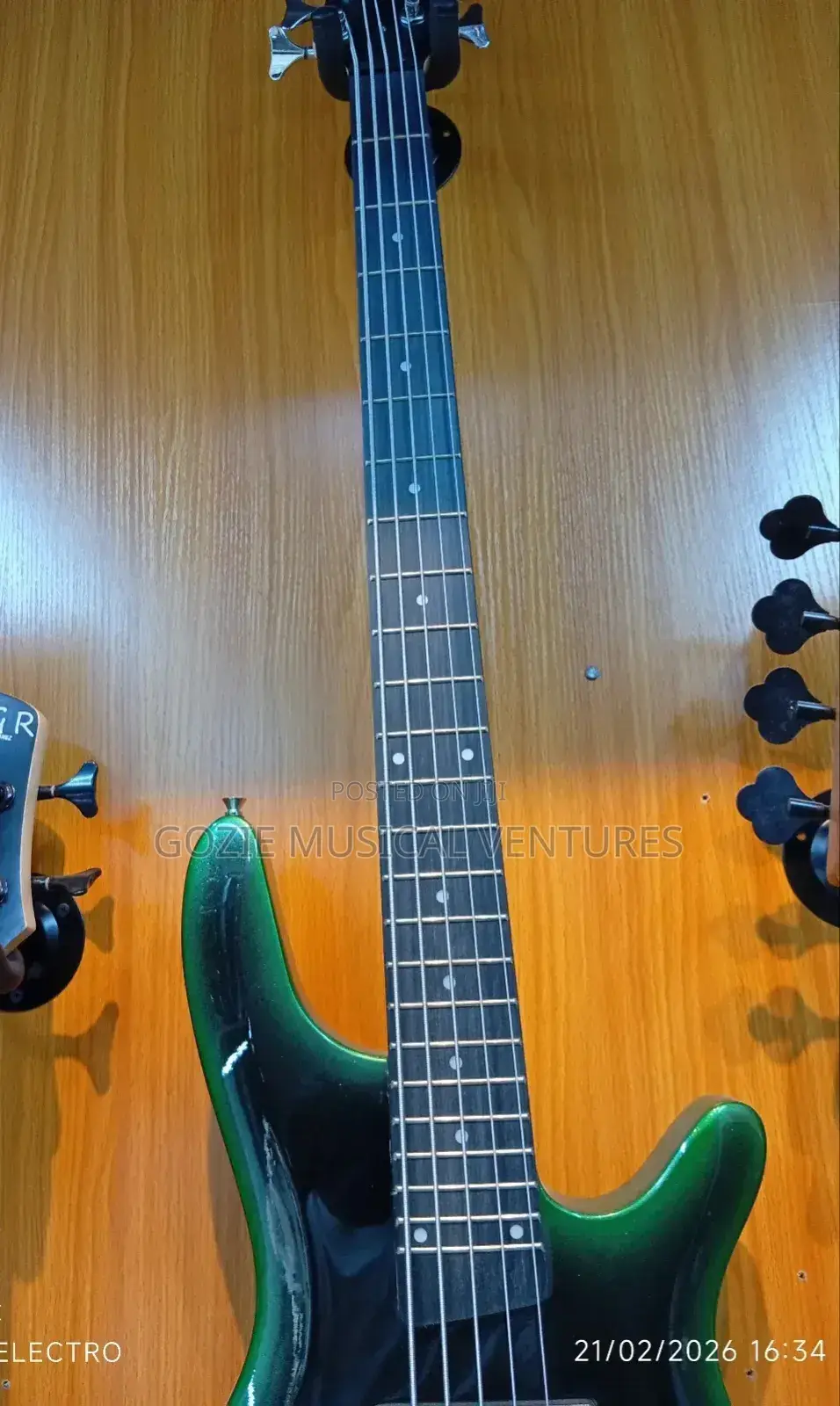 Five String Ibanze Active Bass Guitar