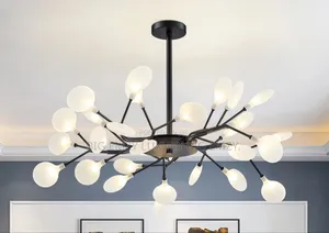 Firefly Sputnik Chandelier or a Hydrangea Bloom Chandelier.