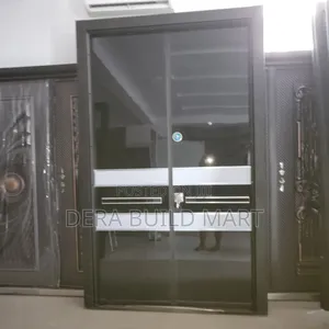 Modern Glass Pivot Door