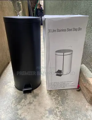 Black Step Bin