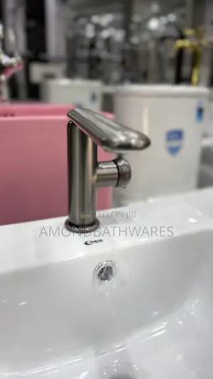 Crystal Handle Basin Faucet