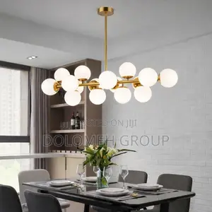 Gold Luxury Nordic Glass Chandelier