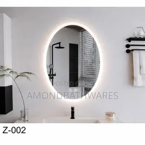 Oval 3d Led Mirror