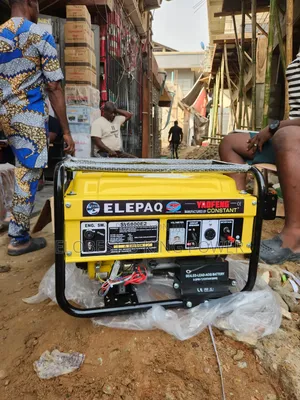 4.5kva Elepaq Constant Generator With Key Start 100% Pure Copper Coil