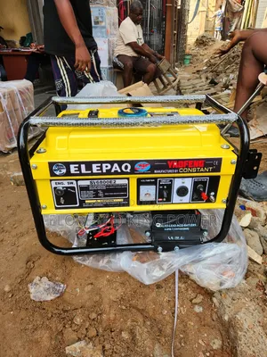 4.5kva Elepaq Constant Generator With Copper Coil Key Start