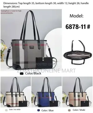 Checkered Tote