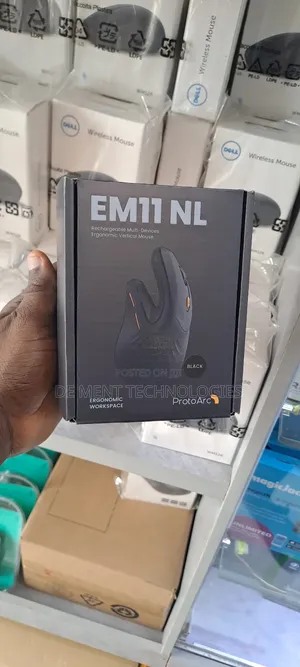 Protoarc Em11 Nl Rechargeable Ergonomic Vertical Mouse