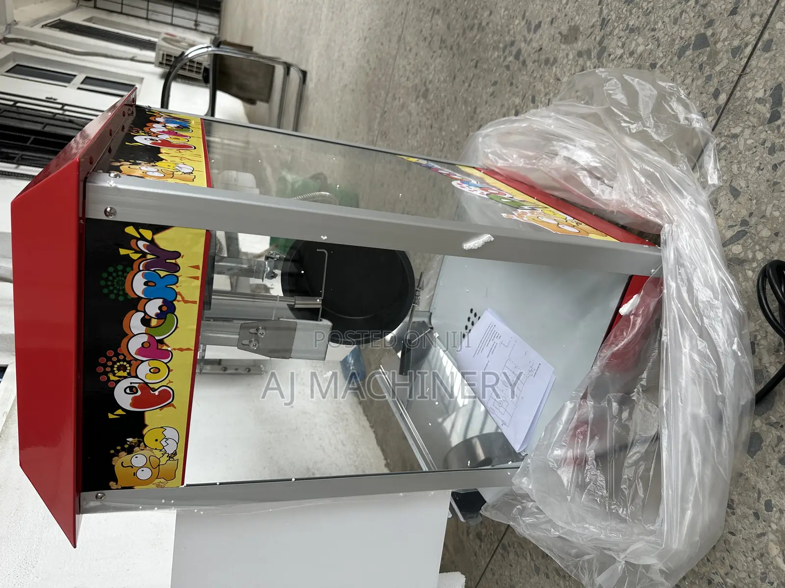 Industrial Popcorn Machine