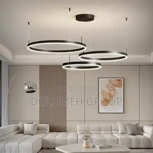 Acrylic Led Light Chandelier 3 Rings