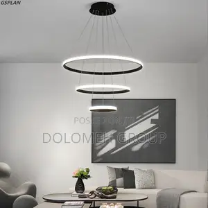 3 Step Ring Chandelier