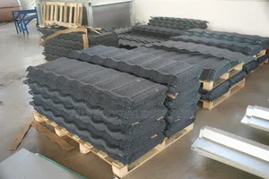 Korea Newzeland Stone Coated Roofingtiles Best Qaulity