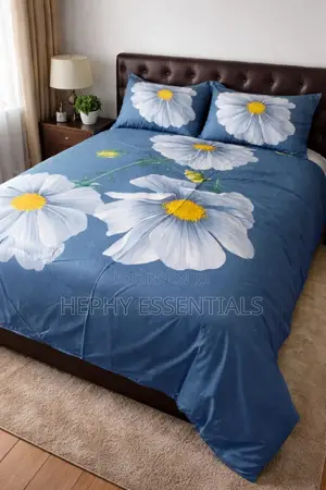 Stock Duvet With Pillow Case and Bedspread