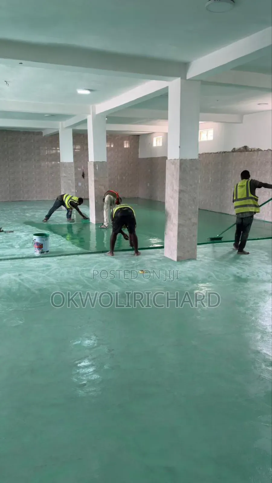 Epoxy Floor Application
