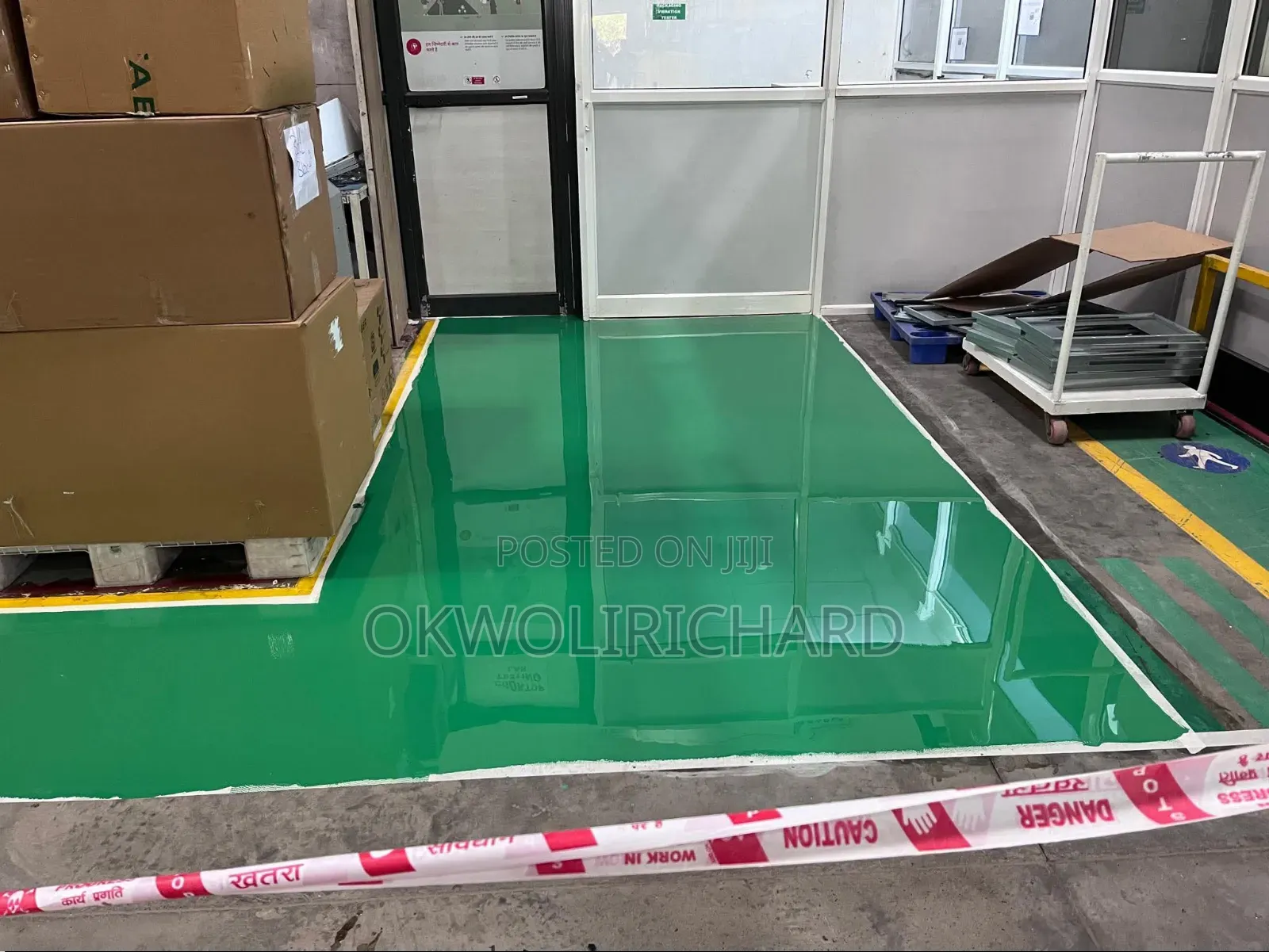 Epoxy Floor Application