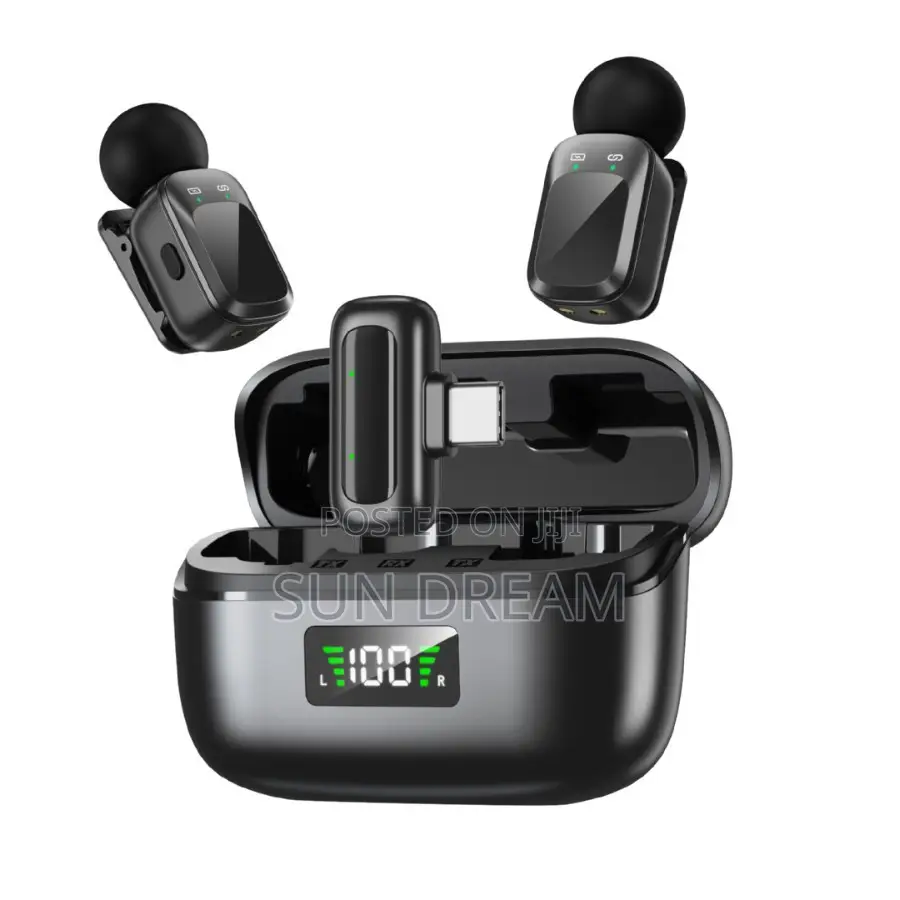 Professional Mini Lapel Microphone Video Recording Wireless Microphone