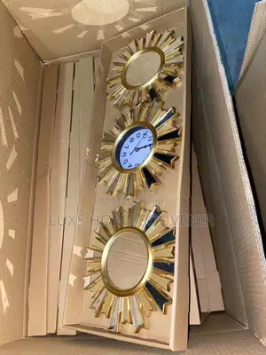 3 in 1 Wall Clock With Mirror