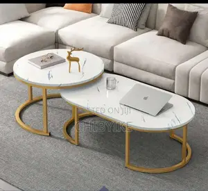 Double Center Table Marble