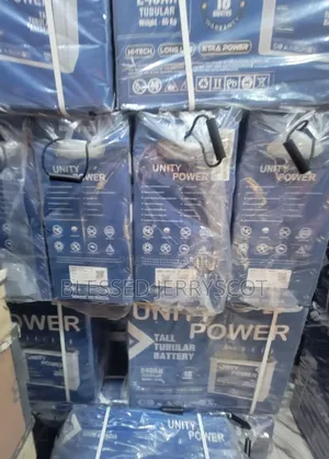 Unity Power 240ah 12v Tall Tubular Solar Inverter Batteries In Stock.