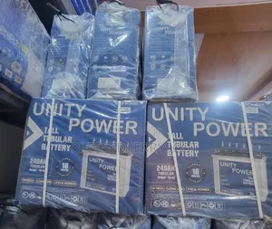 Unity Power 240ah 12v Tall Tubular Solar Inverter Batteries In Stock.