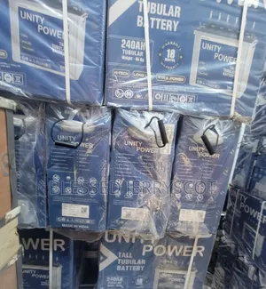 Unity Power 240ah 12v Tall Tubular Solar Inverter Batteries In Stock.
