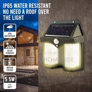 Solar Wall Light With Motion Sensor Outdoor | Ip65 Waterproof