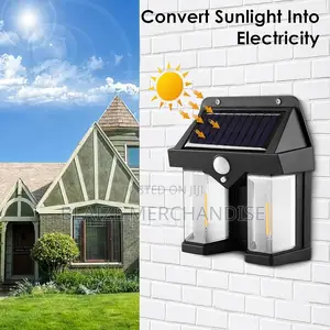 Solar Wall Light With Motion