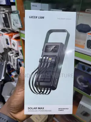 Greenlion Solar Max 30000 Mah Powerbank(Solar Charging)