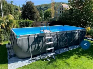 Outdoor Swimming Pool 18ftby9ft*52iches