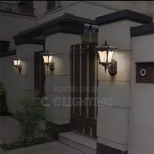 Outdoor Wall Light Feature Solar/ Electricity