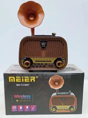 Vintage Gramophone Bluetooth Speaker