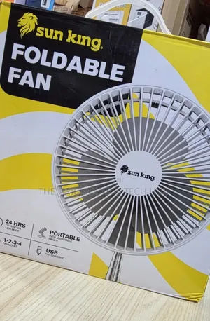 Sun King Foldable Solar Rechargeable Fan (Portable Compact)