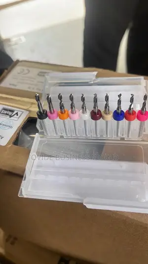 3.175mm PCB Micro Drill Bits 10 Set for CNC Milling Router Machine