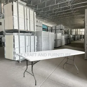6feet Middle Folding Multipurpose Plastic Table