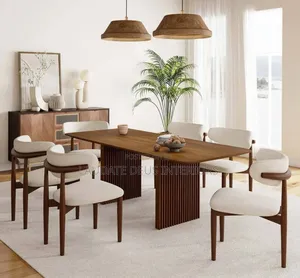 Premium 6 Seaters Pure Wooden Table