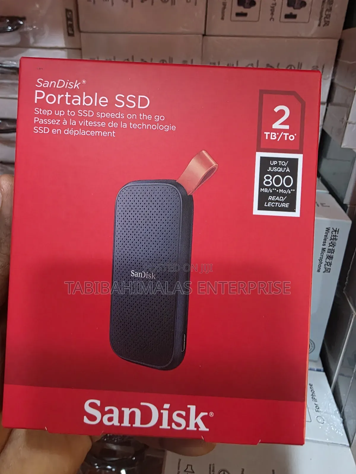 2tb 800mbps Sandisk SSD