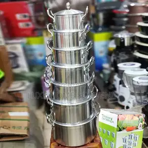 7 in 1 Set of Cooking Pot With Cover