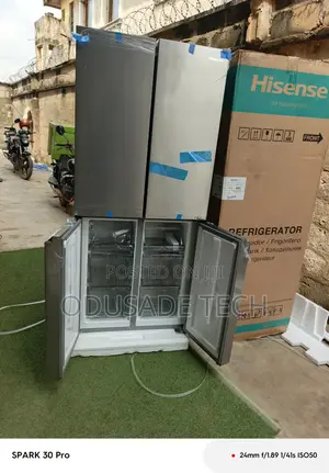 Hisense Rq-54wc Refrigerator 392l – Four Door Design
