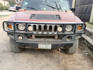 Hummer H2 SUV Sport Utility 2006 Red
