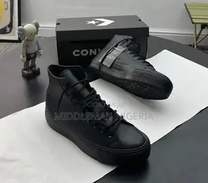 New Chuck Taylor Triple Black Ankle Sneakers