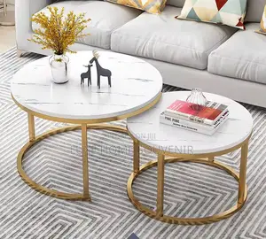 High Quality Faux Marble Center Table ( Mdf)
