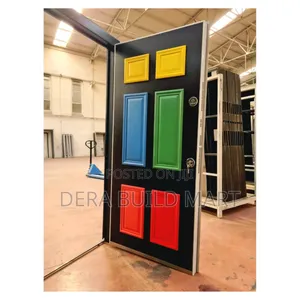 The Mondrian Primary Palette Door