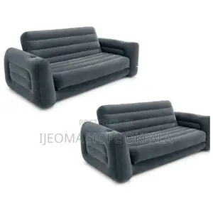 Intex Chair Size Inflatable 2 in 1 Sofa and Bed With Electric Pump