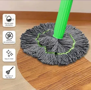 Wet Dry Handheld Long Microfiber Floor Mop