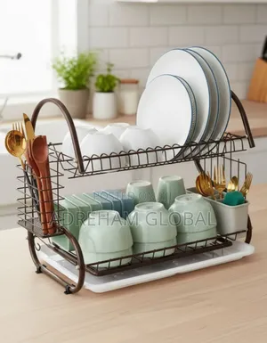 2 Layers Dish Rack